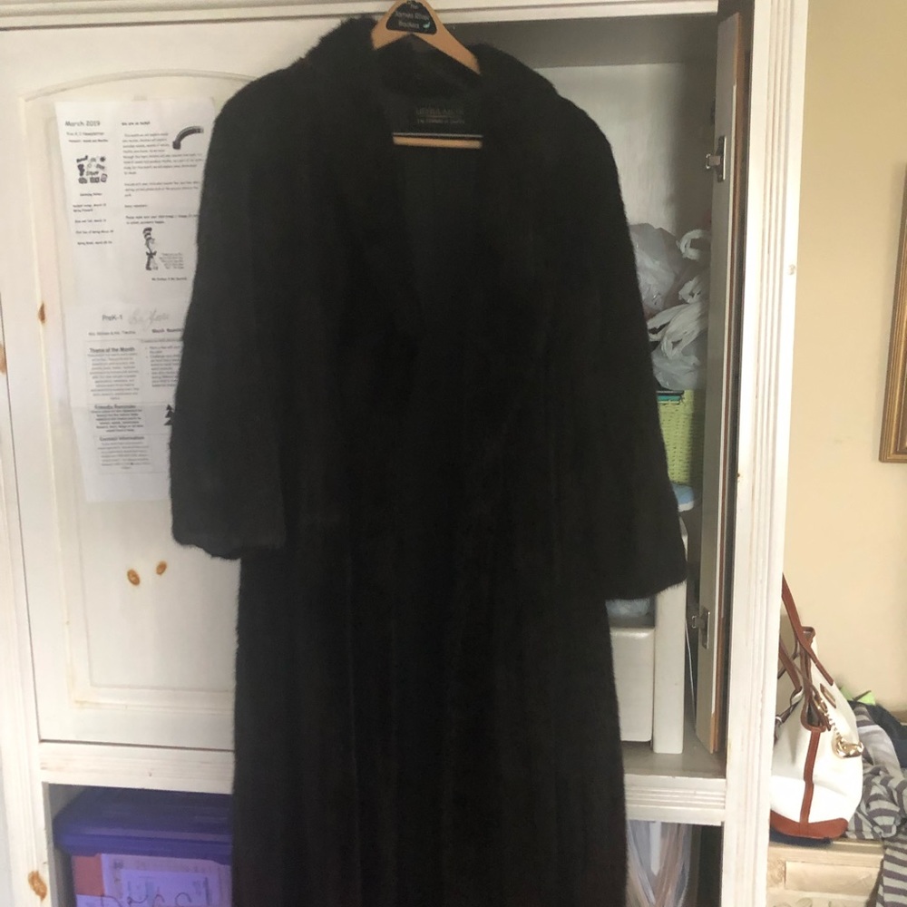 Mink coat